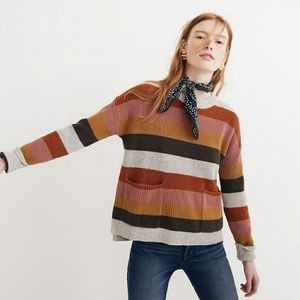 Madewell Patch Pocket Pullover Sweater